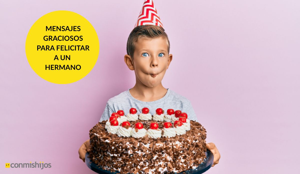 Felicitación graciosa para un hermano Felicitación graciosa para un hermano