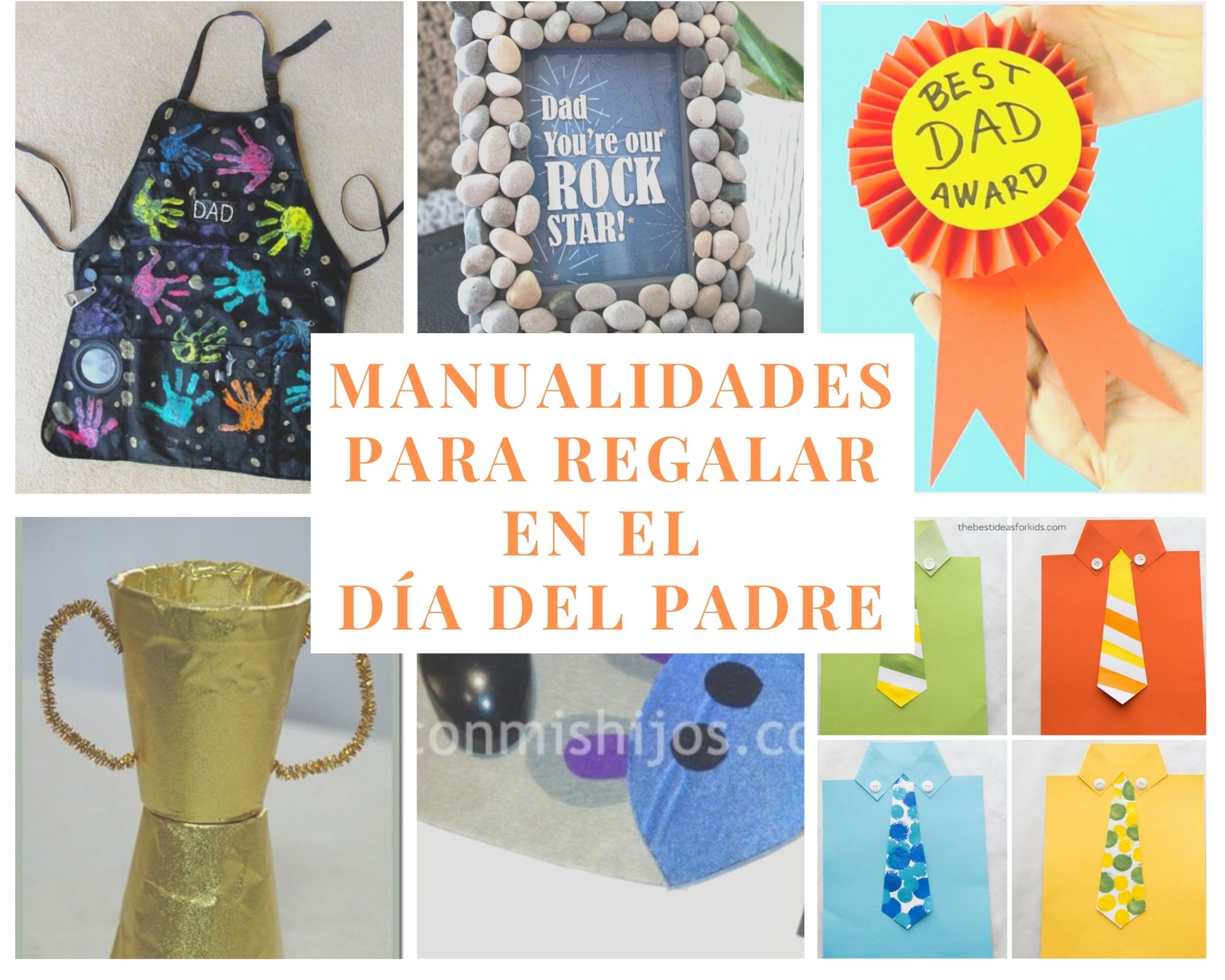 15 preciosas manualidades para el Día del Padre