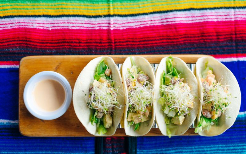 tacos de coliflor