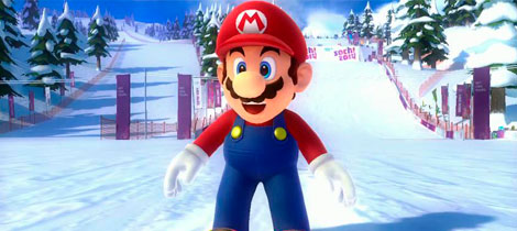 Mario y Sonic en los Juegos Olímpicos de Invierno 2014. Juego infantil para Nintendo Wii U