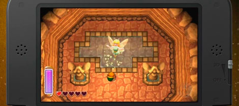 The Legend of Zelda: A Link Between Worlds. Juego infantil para 3DS