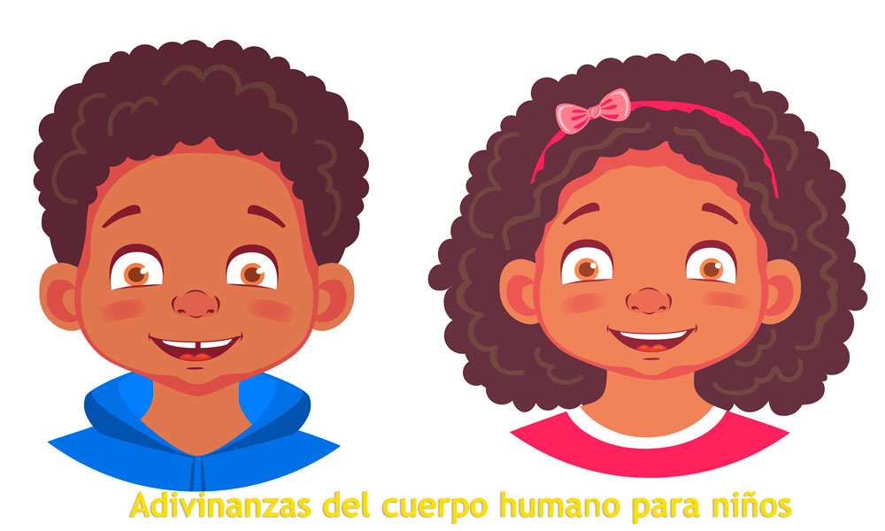 24 adivinanzas del cuerpo humano para niños