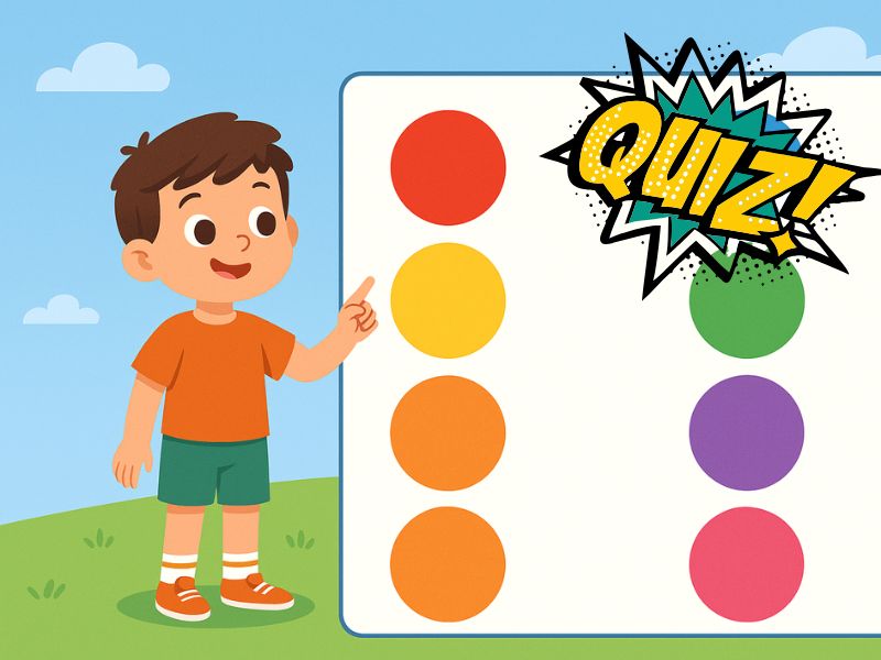 Test en inglés sobre los colores Test en inglés sobre los colores