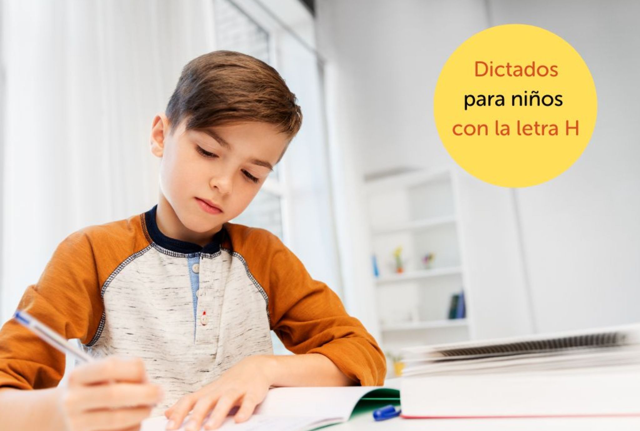 Dictados para niños con la letra H