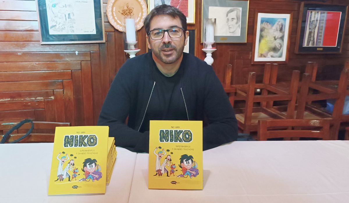 Paco Sordo, autor del cómic Niko