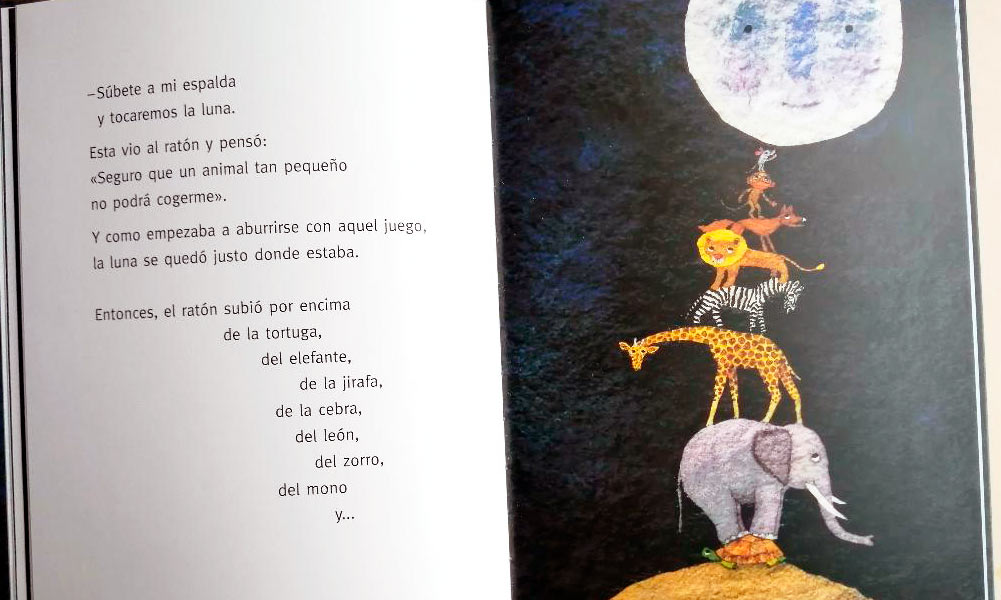 A qué sabe la luna? Libro con valores para los primeros lectores