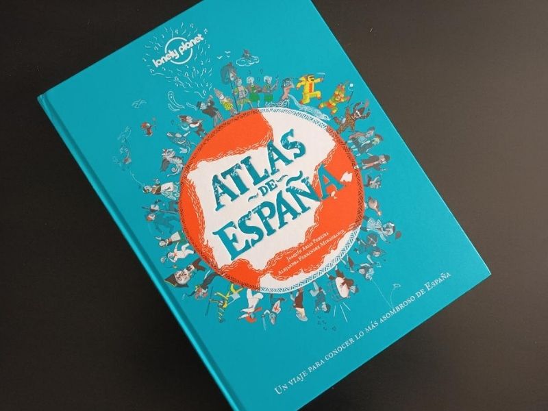 Atlas de España. Libro de geografía para niños