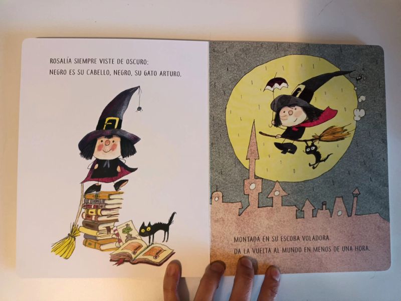 La bruja divertida. Libro para niños prelectores