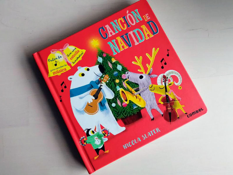 Cancion de Navidad, libro para bebés