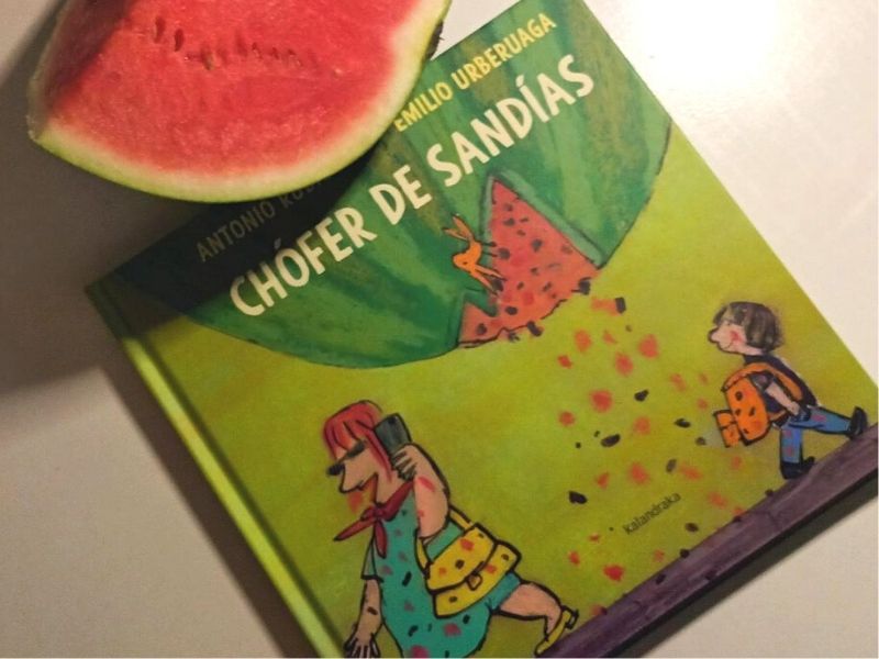 Chófer de sandías, libro para niños