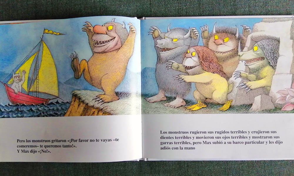 Donde viven los monstruos. El libro de la película - Maurice Sendak -5% en  libros