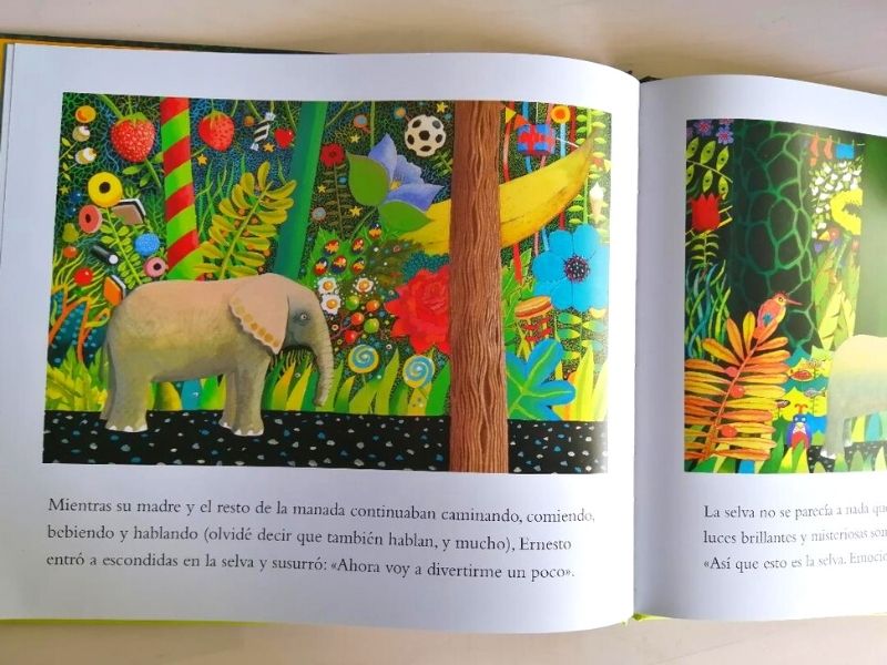 el elefante ernesto, libros infantiles