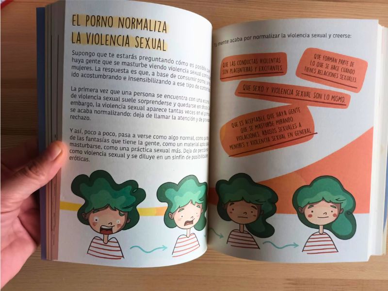 El porno no mola. Libro de educación sexual para niños a partir de 11 años