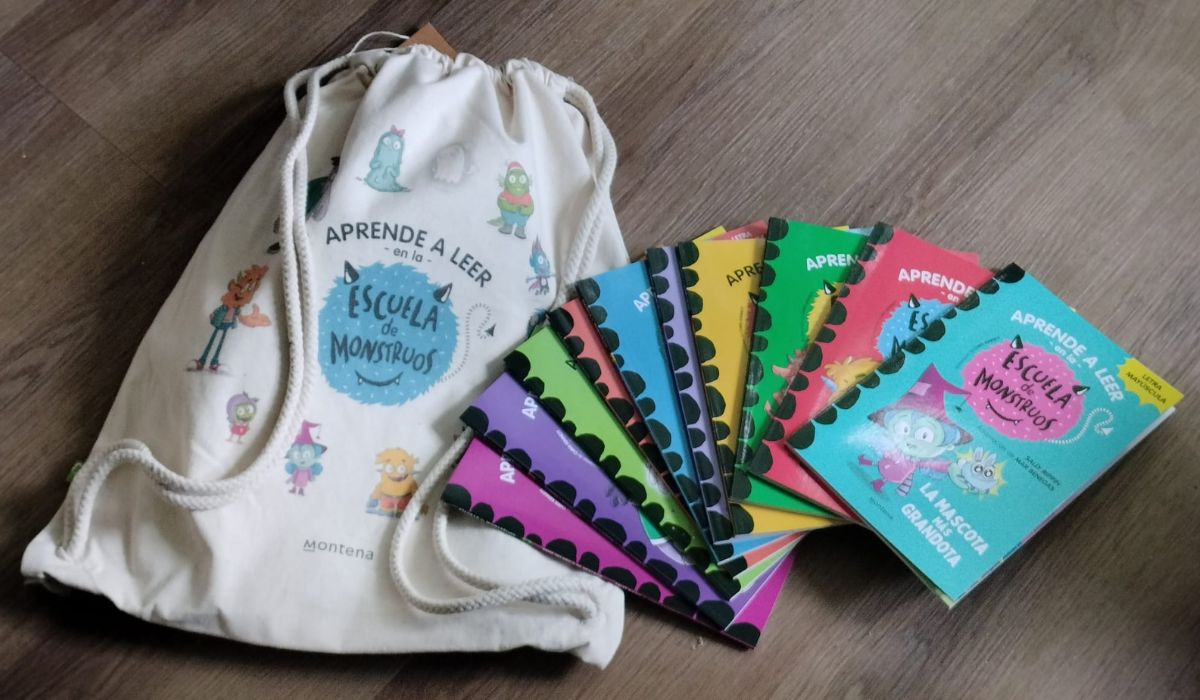 Escuela de monstruos, libro para aprender a leer