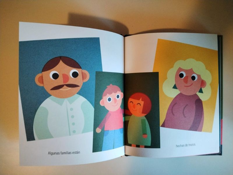 Familias, libro para niños