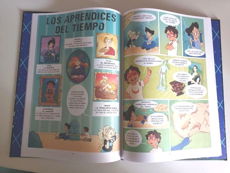 Cómic accidentes infantiles.