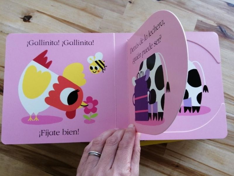 Gallinita, gallinita. ¡Fíjate bien! Un libro para niños a partir