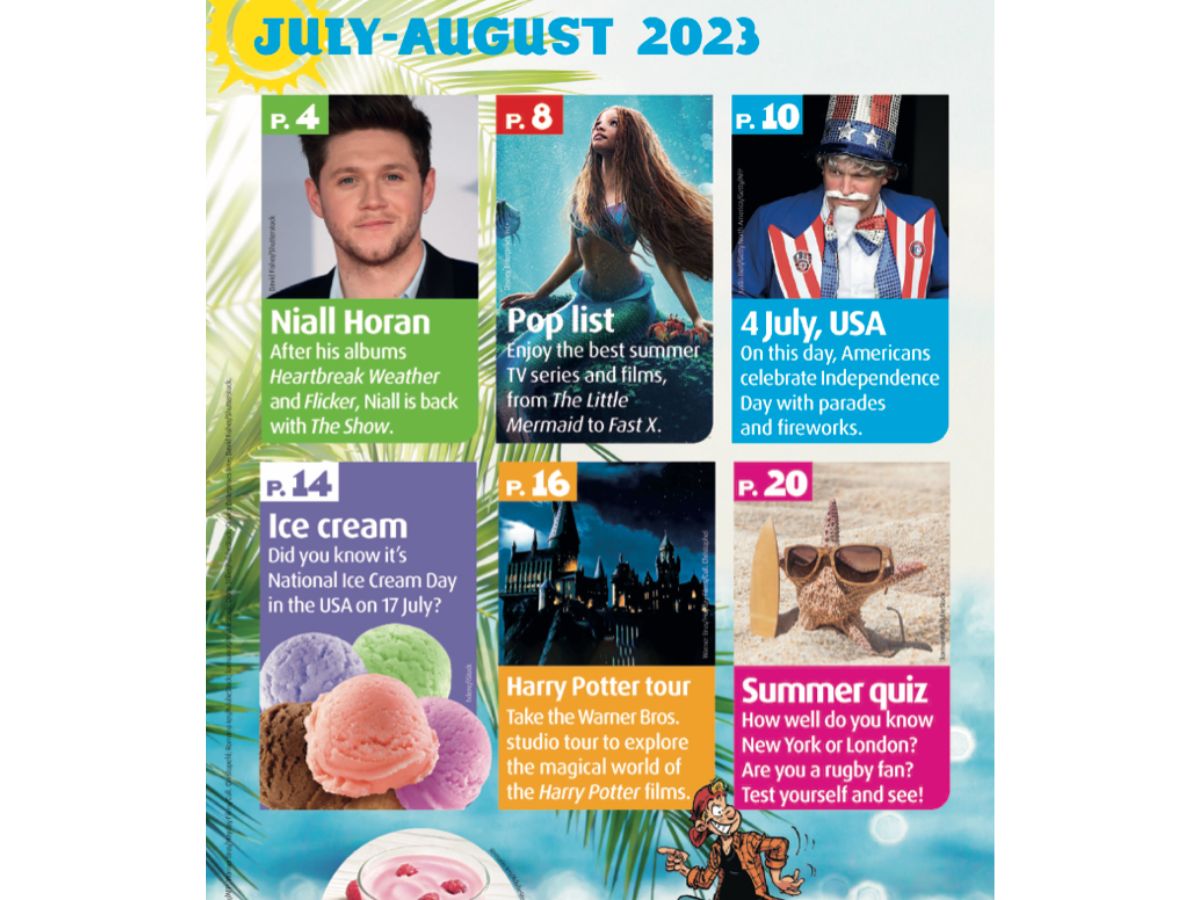 Revista I Love English: julio - agosto 2023