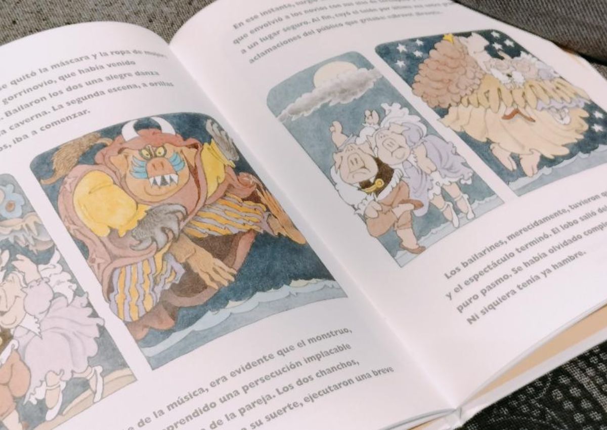 El lago de los Chanchos, libro para niños