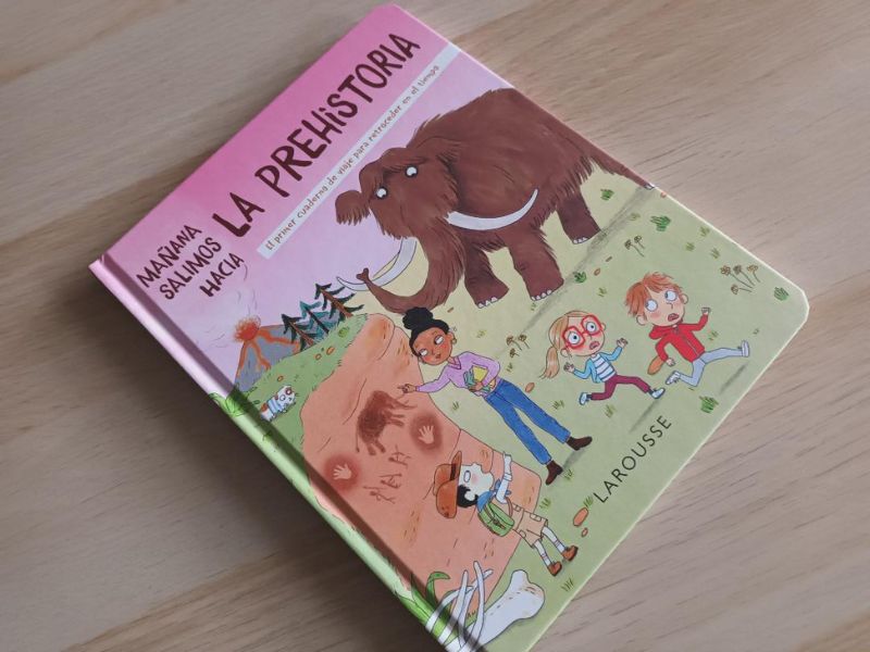 libro sobre la prehistoria para niños