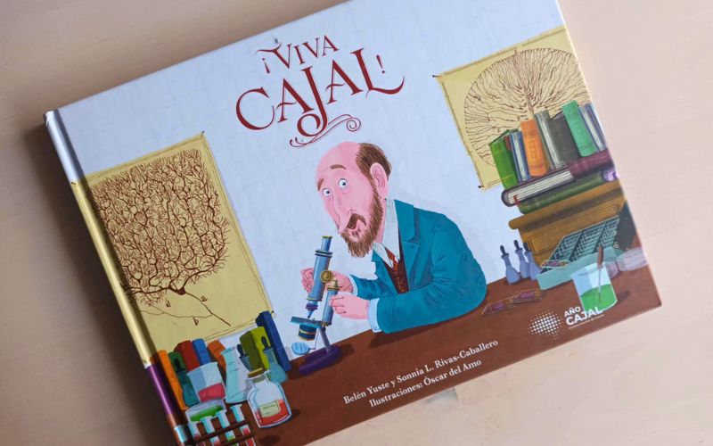 libro sobre Ramón y Cajál para niños