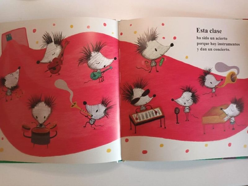 Ratones en la escuela, libro para niños