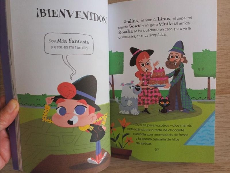 Mía fantasía, libros recomendados para niños