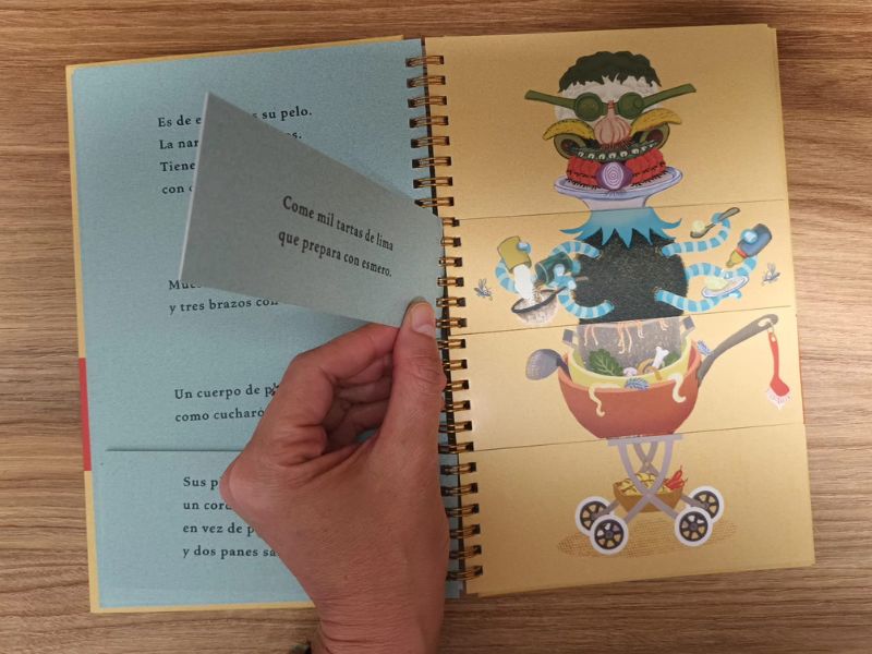 Monstruos de cocina. Libro de poemas para niños a partir de 6 años