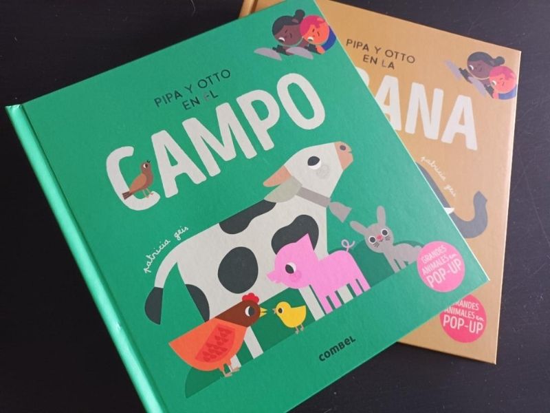 Pipa y Otto en el campo. Libro sobre animales para pequeños lectores