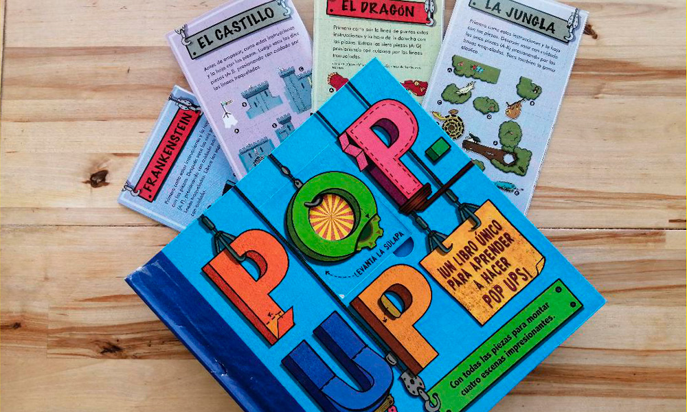 desaparecer Sobriqueta Vendedor Pop-Up. Un libro único para que los niños aprendan a hacer pop-ups