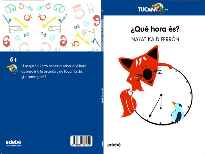 Qué hora es, libro infantil