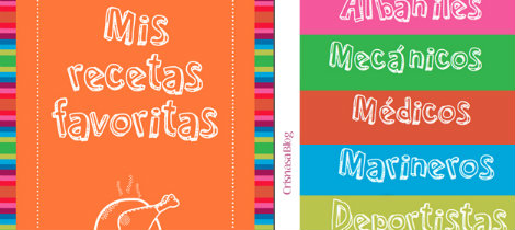 Mis recetas favoritas. Libro de recetas para niños