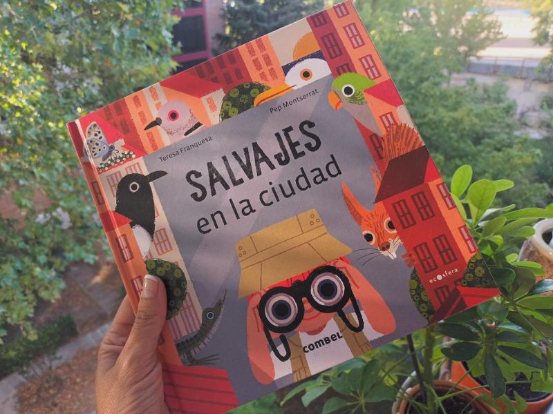 libro para niños de 4 años: salvajes en la ciudad