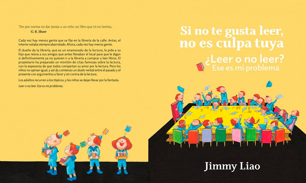 Libro, si no te gusta leer no es culpa tuya