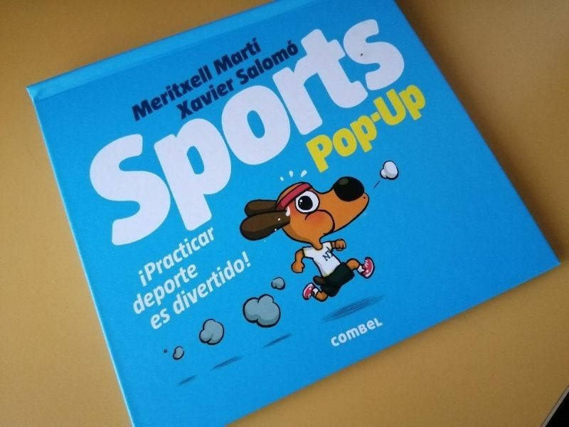 Sports. Libro infantil sobre deportes con pop-ups para pequeños lectores