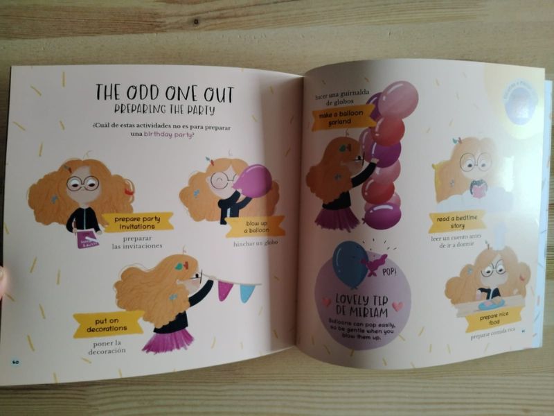 Libro infantil para aprender inglés