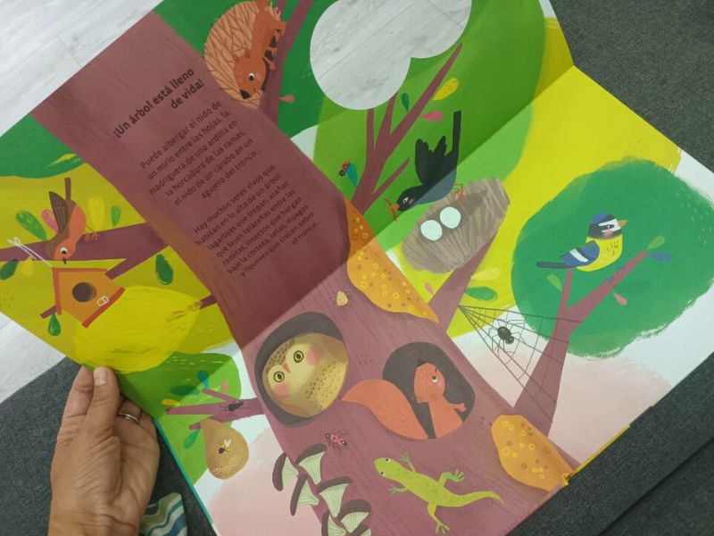 bajo tu sombra, libro infantil sobre los árboles