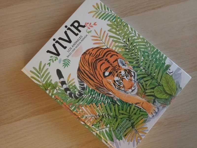 Vivir, libro sobre los animales para niños