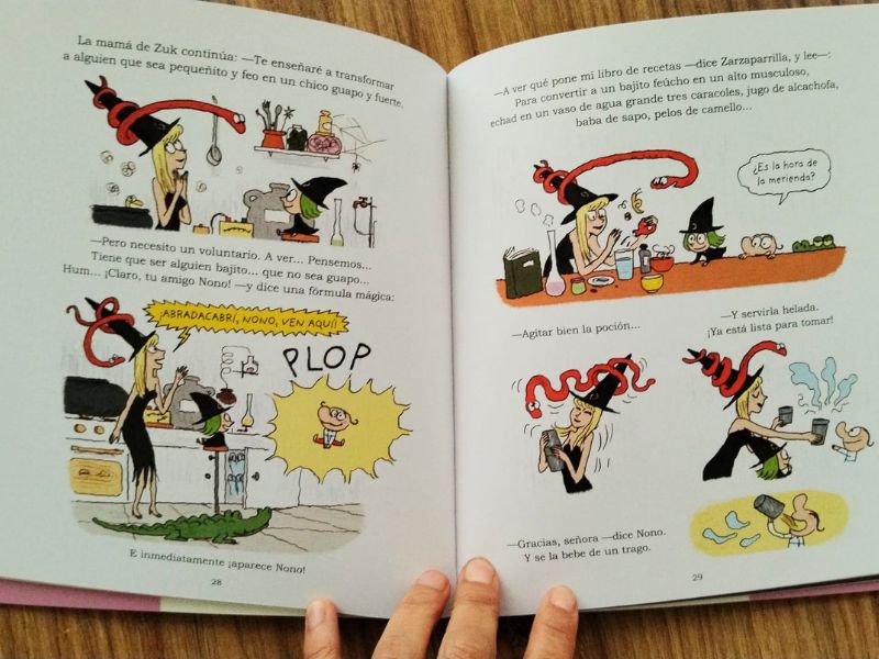 Zuk y su amigo Nono. Cómic 