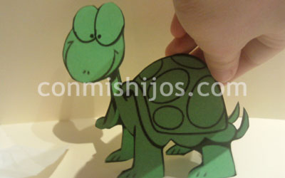 Manualidades para niños. Animales de papel. Paso 5