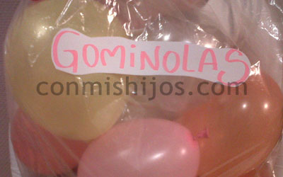 Manualidad disfraz bolsa de gominolas. Paso 5