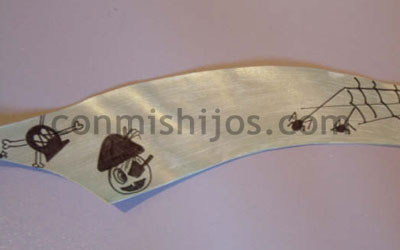Espada de pirata. Paso 5