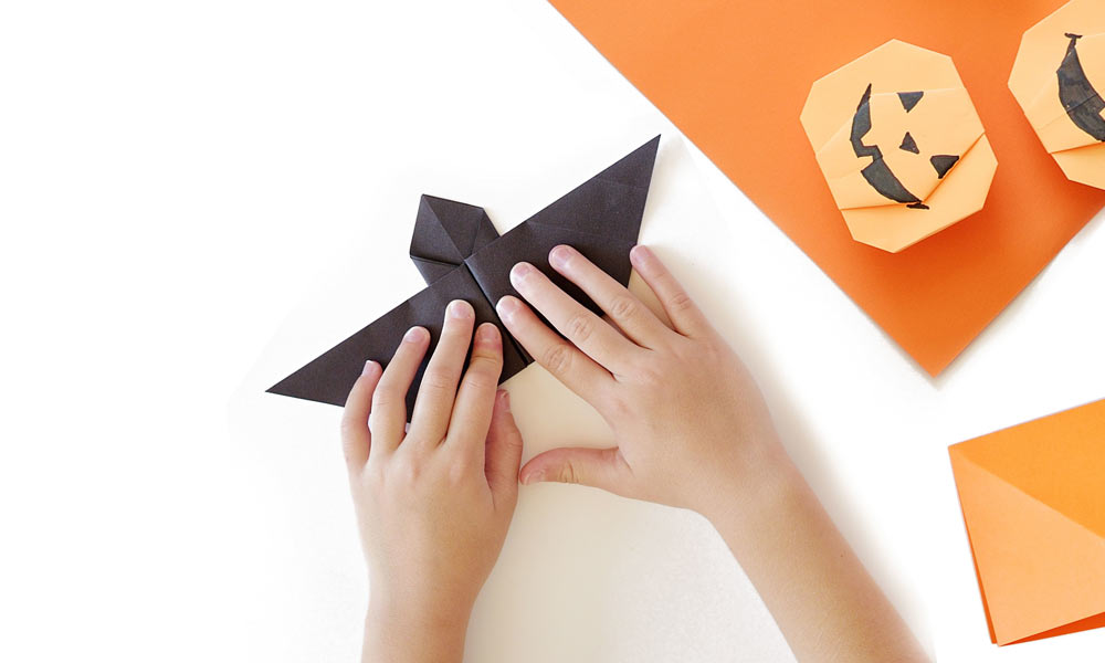 origami de halloween