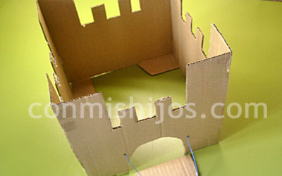 Castillo con caja