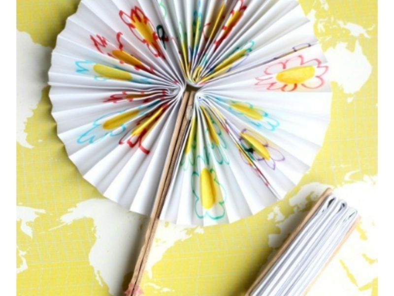 14 creativas manualidades para niños con papel