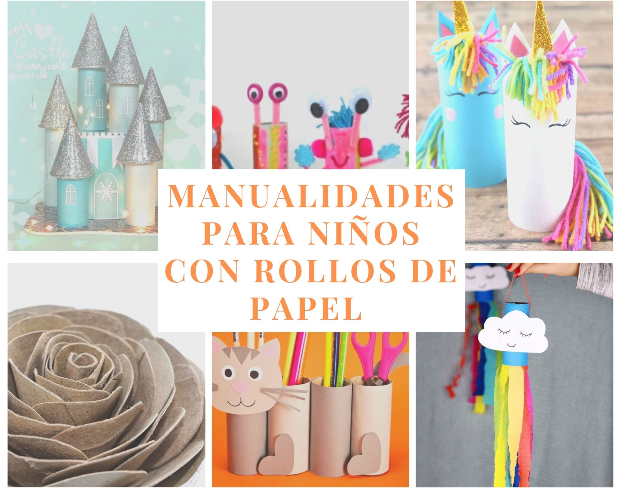 Ausencia Restricciones tempo 15 geniales manualidades para niños con rollos de papel