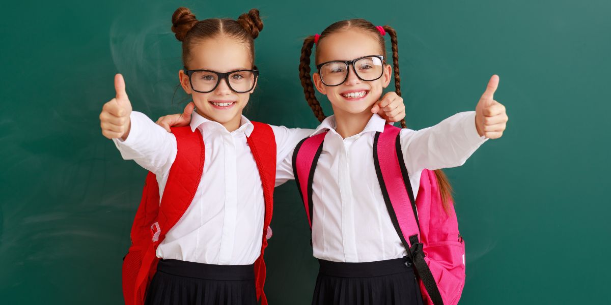 Mellizos en el colegio