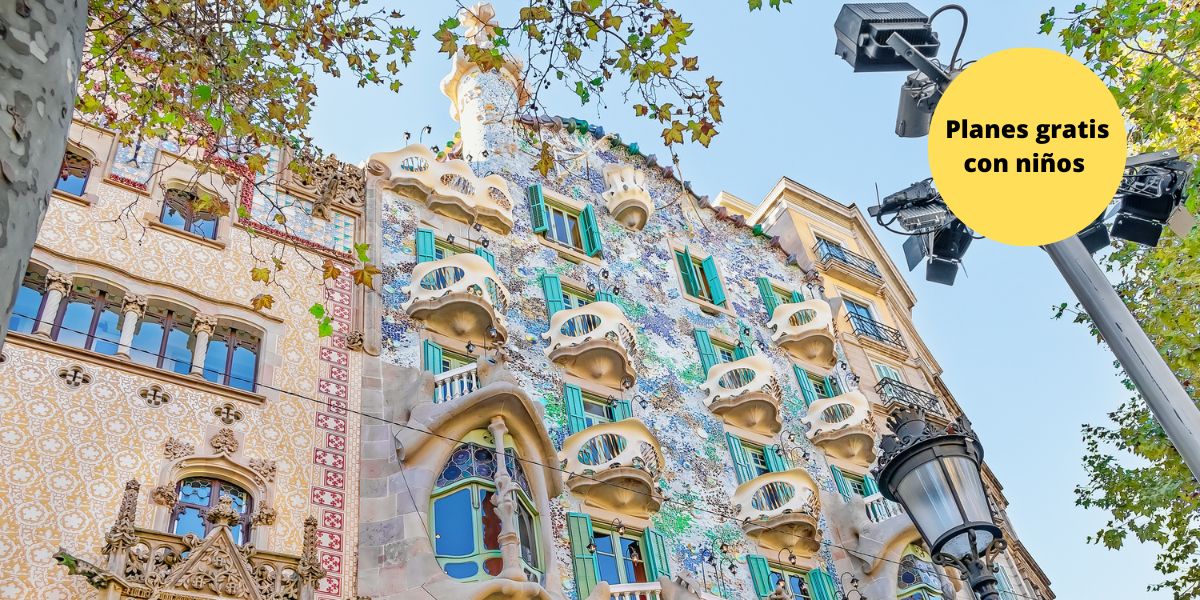 Casa Batlló con niños Casa Batlló con niños