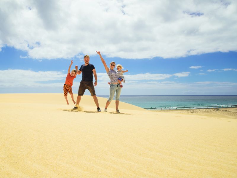 Fuerteventura con niños