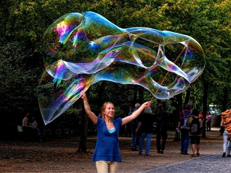 burbujas gigantes